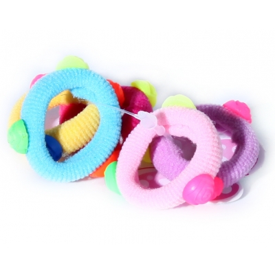 Elastic nylon towel Material and Kids Type baby hair accessories